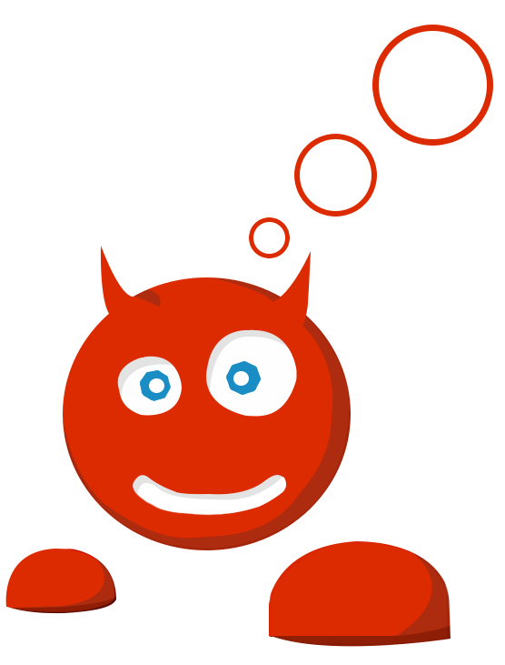 Maskot Brouzdeják z původního webu Brouzdej.net